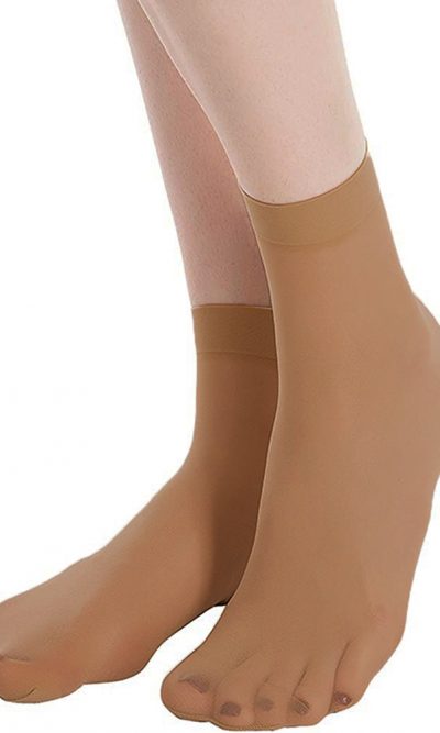 10 PAIRS Sheer Basic Everyday Ankle Pop Up Trousers Socks